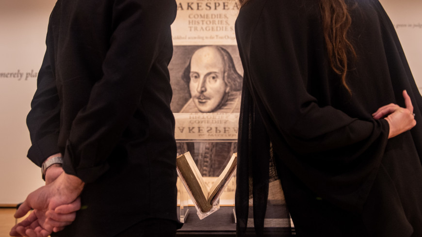Копию первого фолио Шекспира продали на аукционе за $2,4 миллиона