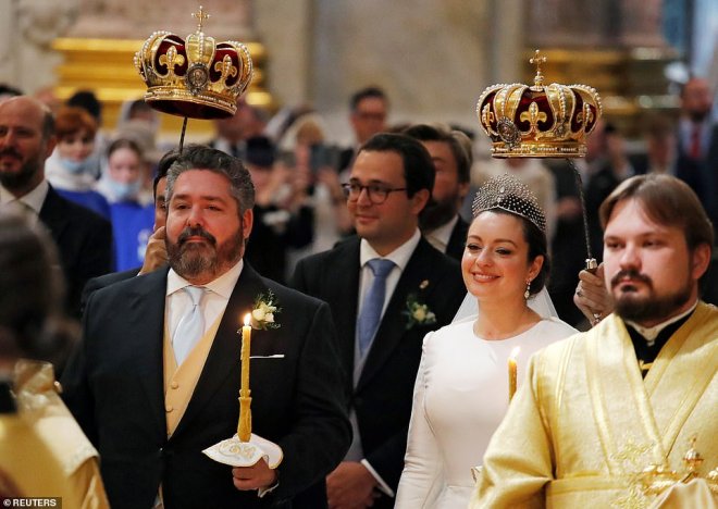 Великий князь Георгий Романов женился на Ребекке Беттарини в Санкт-Петербурге